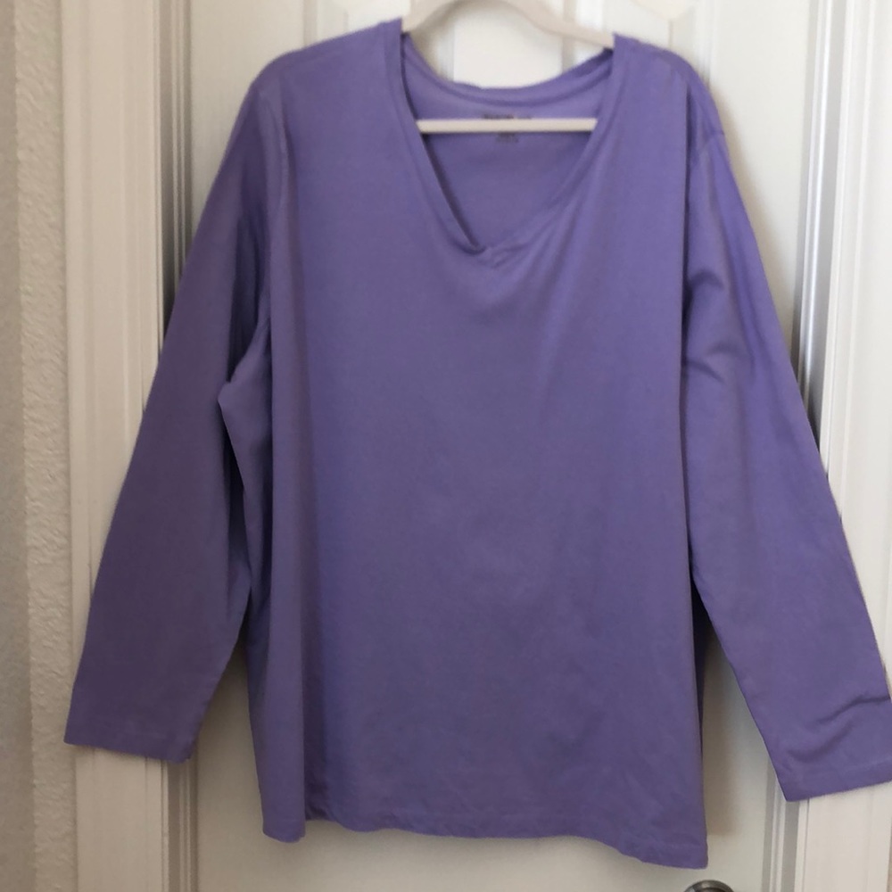 Dreams Co woman’s lilac blouse Size 2X